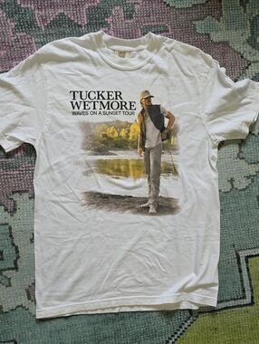 Tucker Wetmore Waves On A Sunset  Tour T-Shirt Sz M